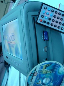 car lcd headrest DVD player